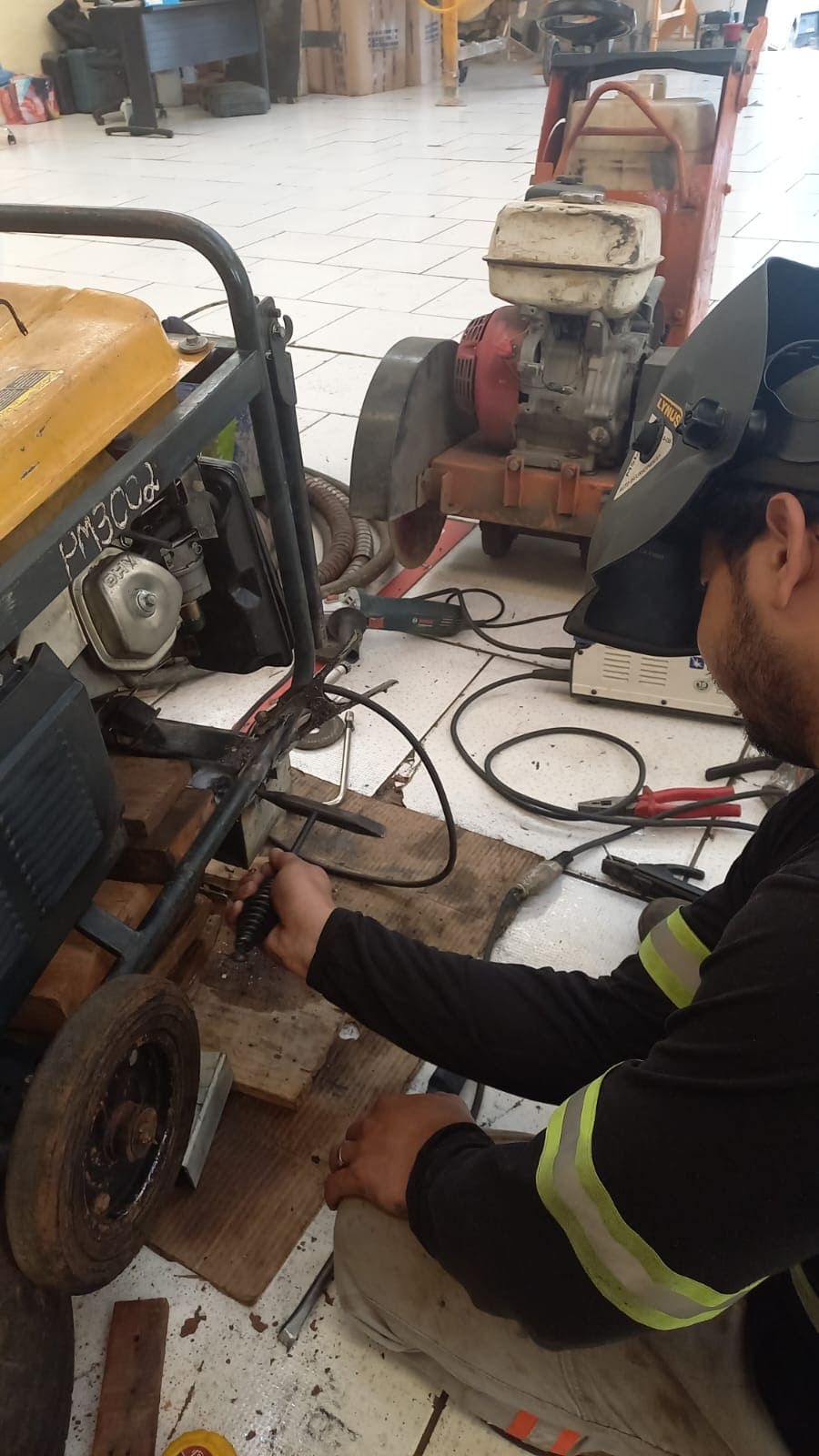 Equipamento revisado e pronto para locação